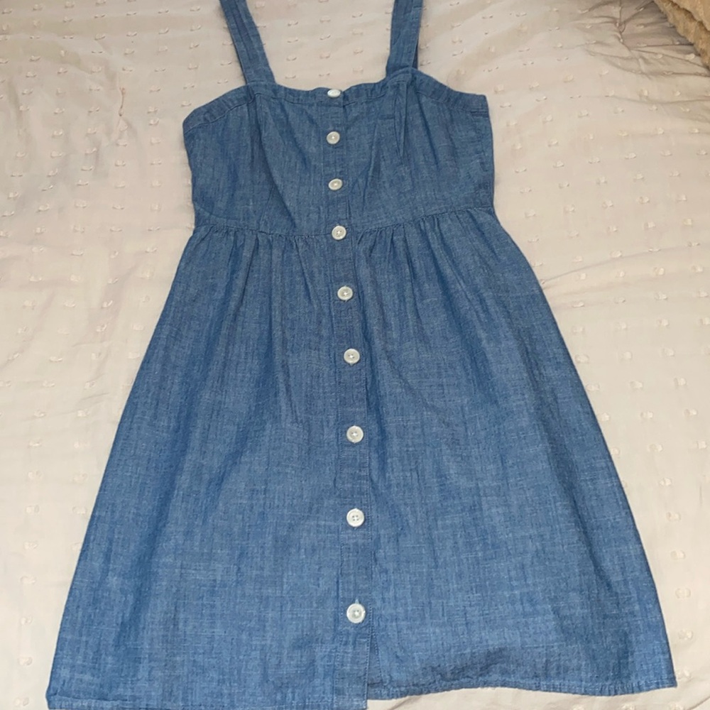 J. Crew Denim Tank Dress